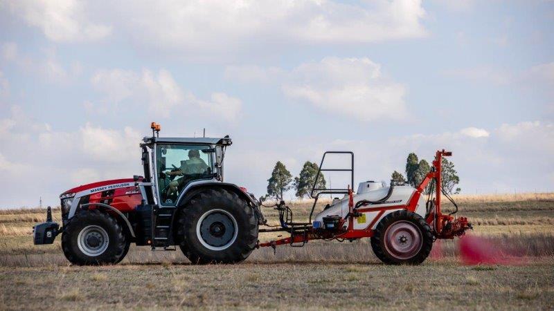 Kuhn ECO Ranger sprayer so precise it can spray a logo in a field