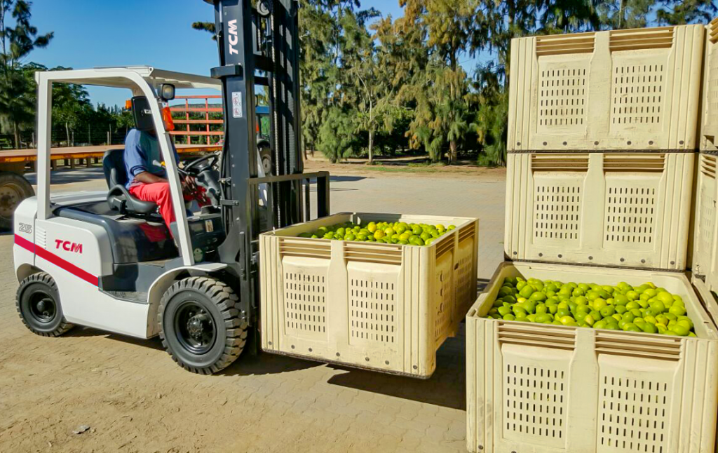 Forklifts are important for farmers