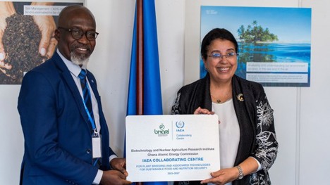 Africa’s first IAEA collaborating center for plant breeding and genetics