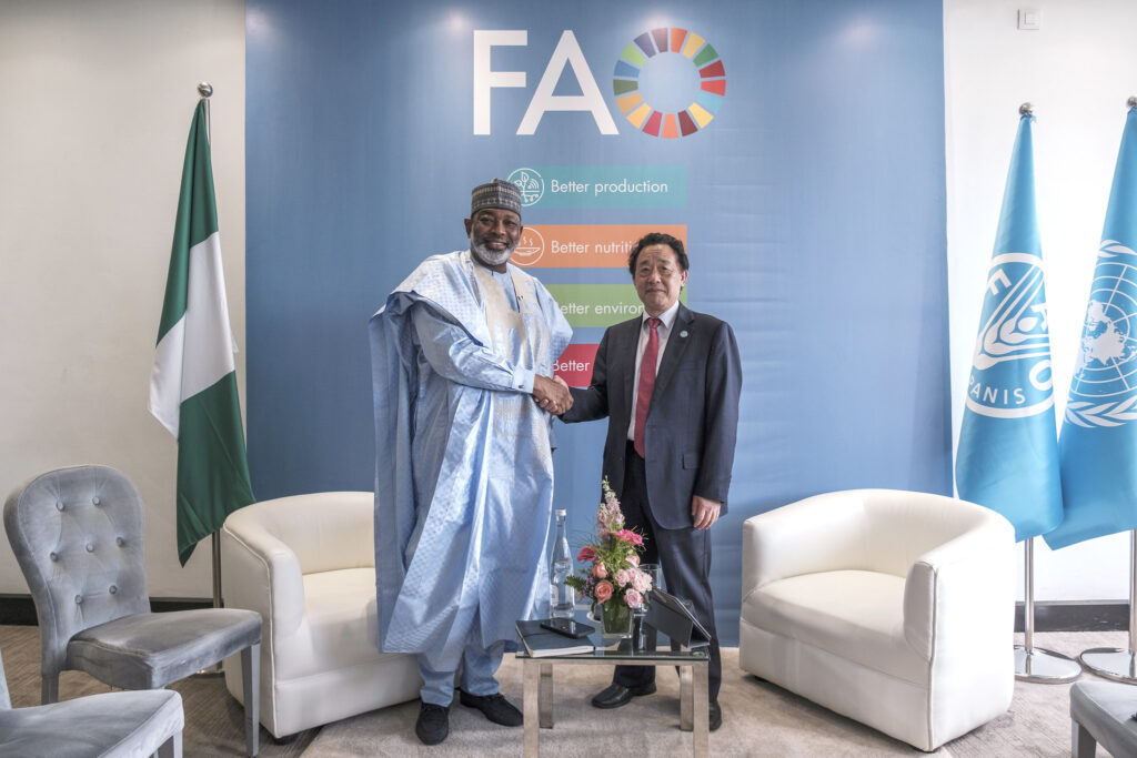 Meeting with The Honourable Abubakar Shaib Kyari, Minister of Agriculture and Food Security of the Federal Republic of Nigeria
