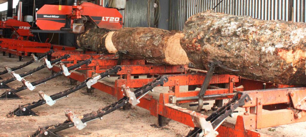 Wood-Mizer sawmill line unlocks rubberwood opportunity in Liberia